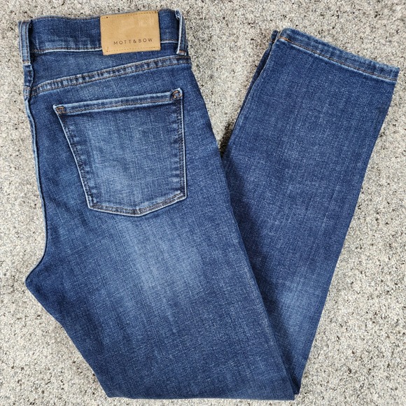 Mott & Bow Other - Mott & Bow Jeans Mens 31x30 Slim Fit Medium Wash Stretch Denim Excellent
